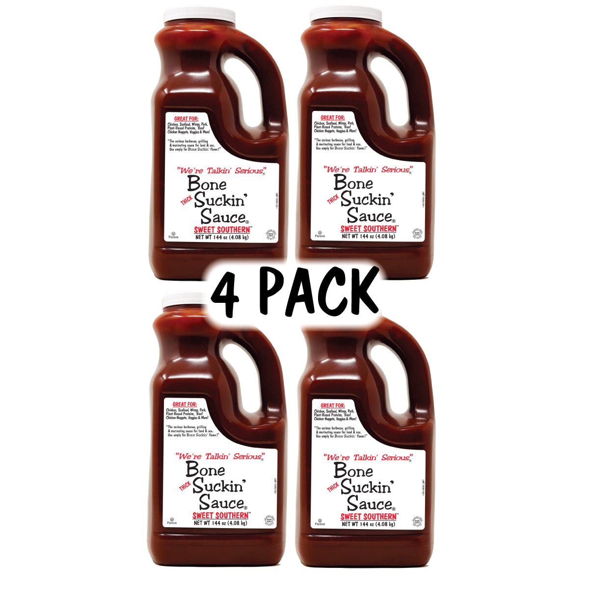 Bone Suckin' Sauce®, Thicker Style, Sweet Southern® 144 oz.