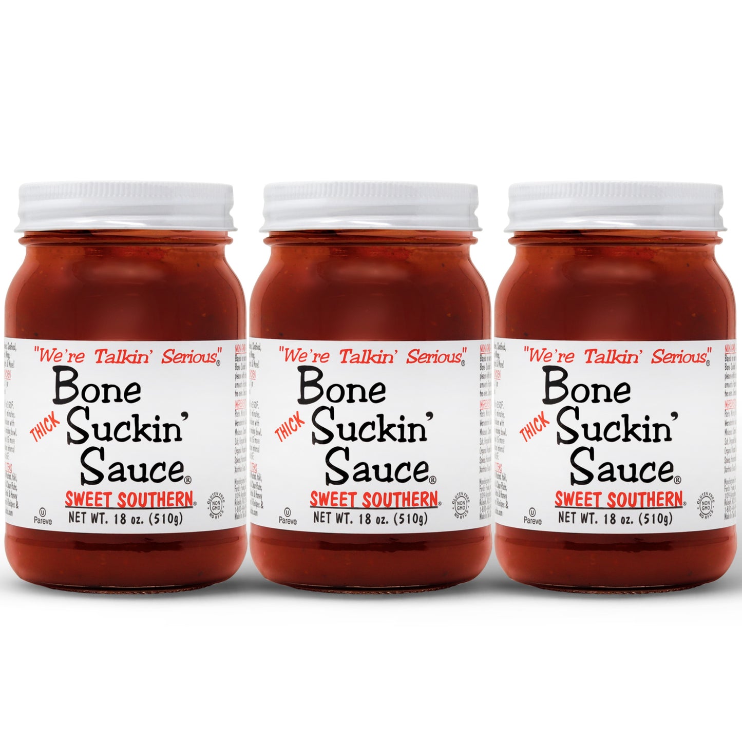 Bone Suckin' Sauce®, Thick Sweet Southern®, 3 pack