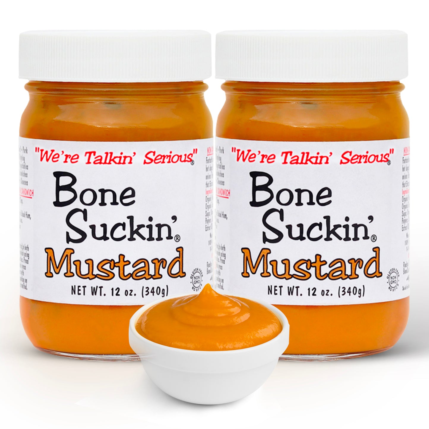 Bone Suckin Mustard 2 pack