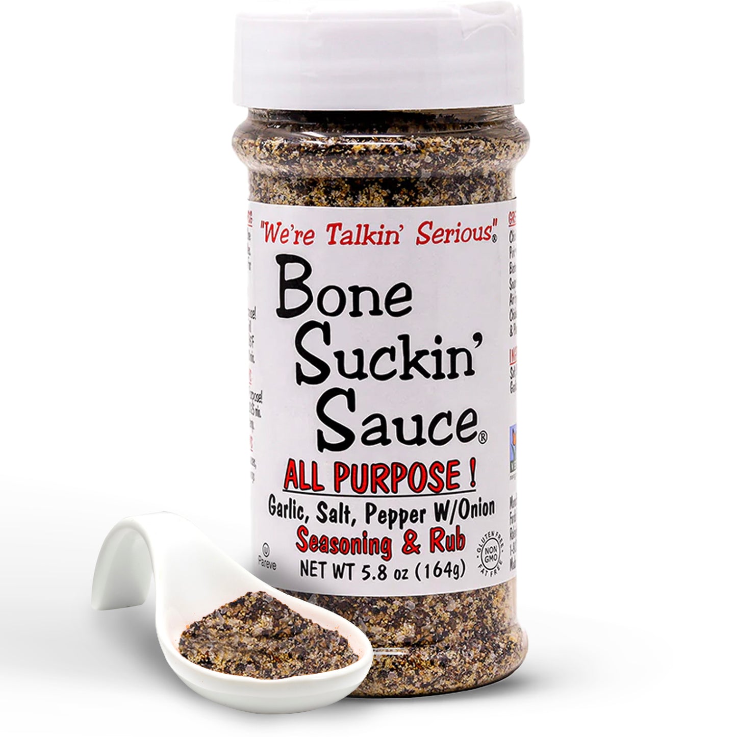 Bone Suckin' All Purpose! Seasoning and Rub, 5.8 oz