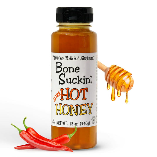 Bone Suckin'® Extra Hot Honey 12 oz