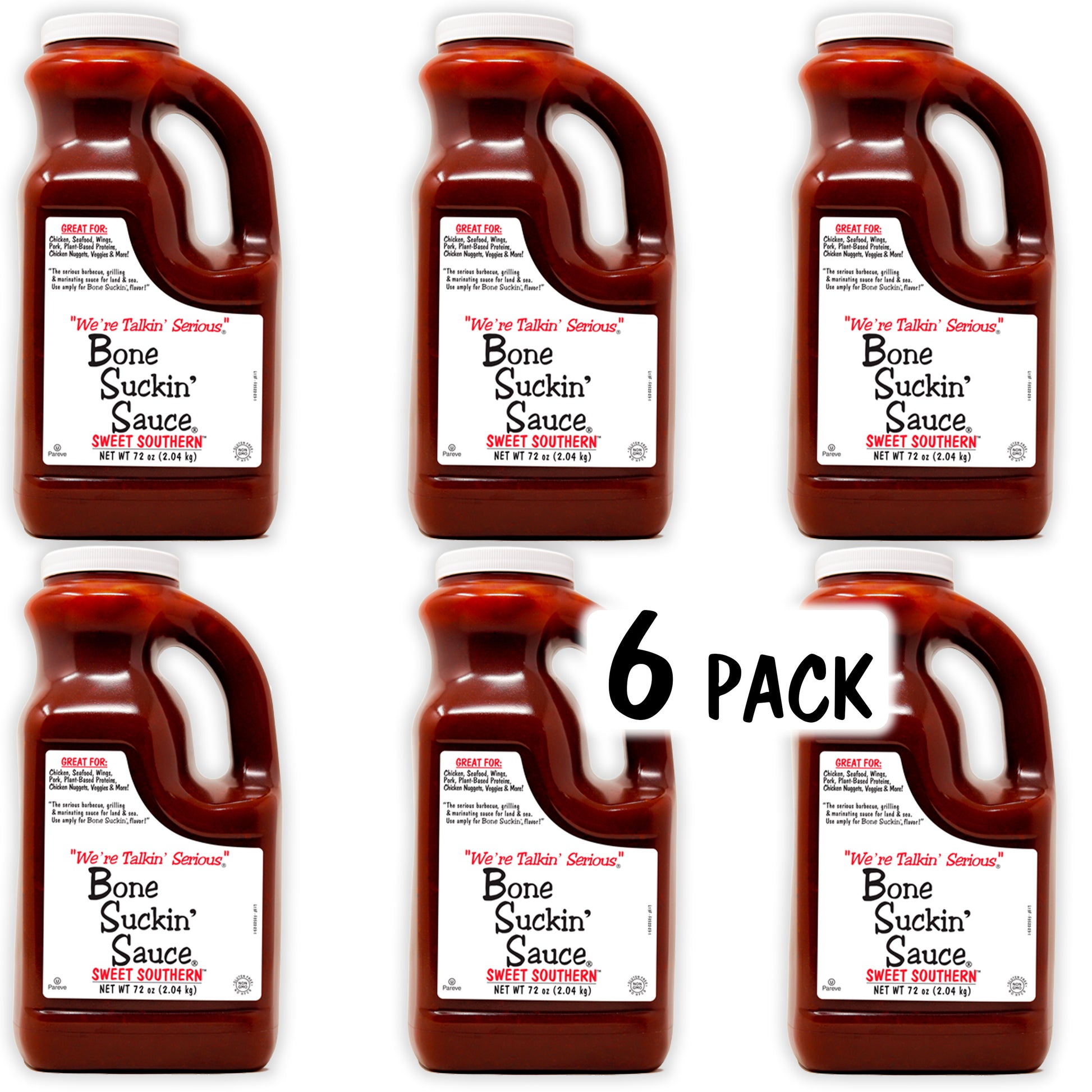 Bone Suckin' Sauce®, Sweet Southern® 72 oz., 6 pack