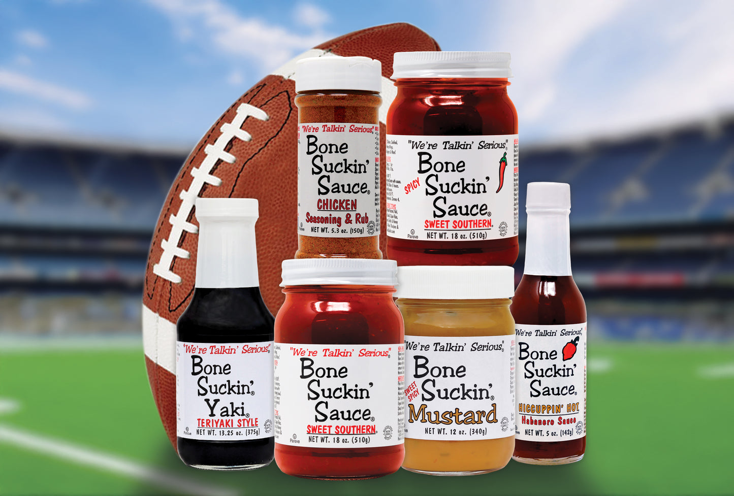 The Big Game Gift Box: Ace the Big Game with Bone Suckin' Sauces & Seasonings