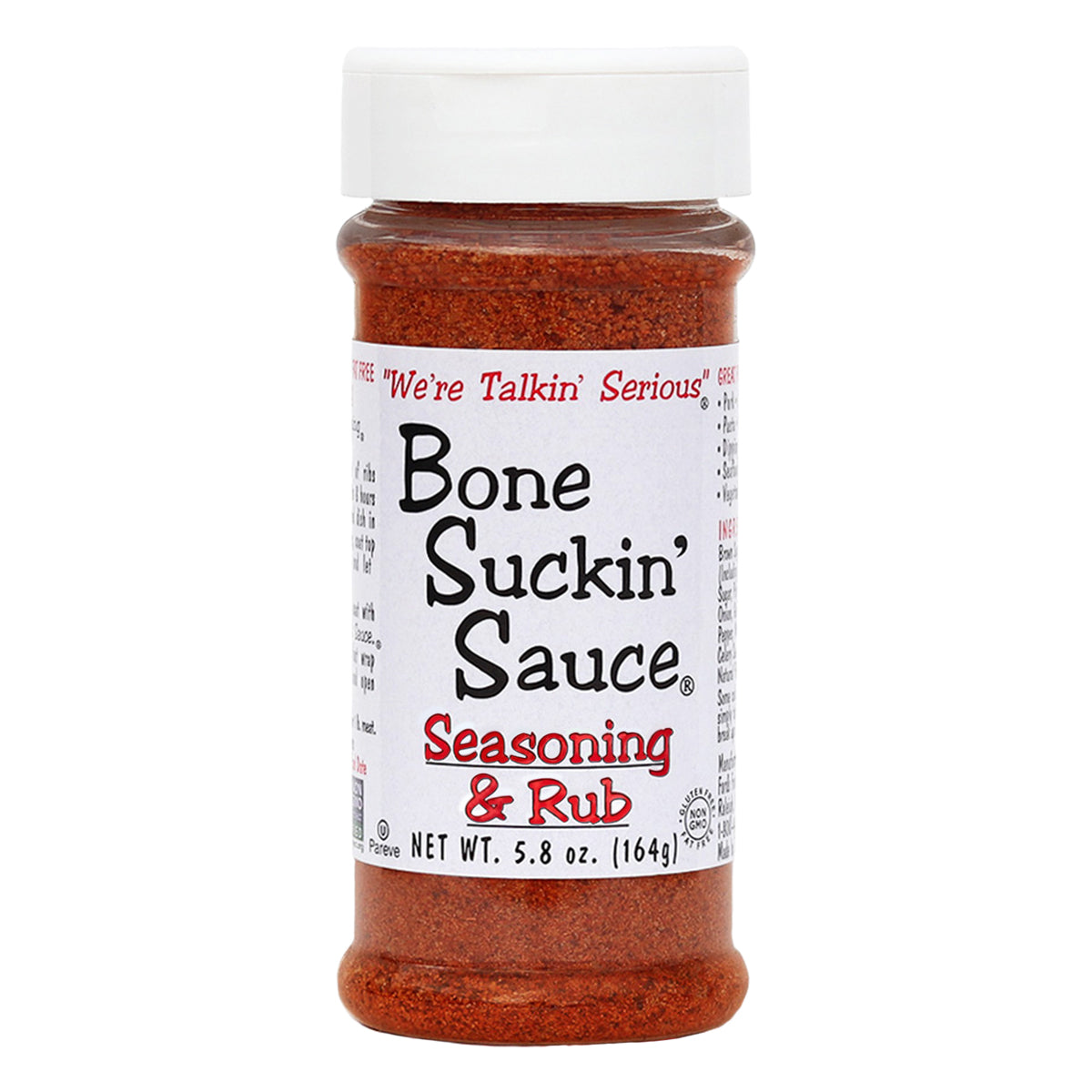 Bone Suckin' Seasoning & Rub, 5.8 oz.