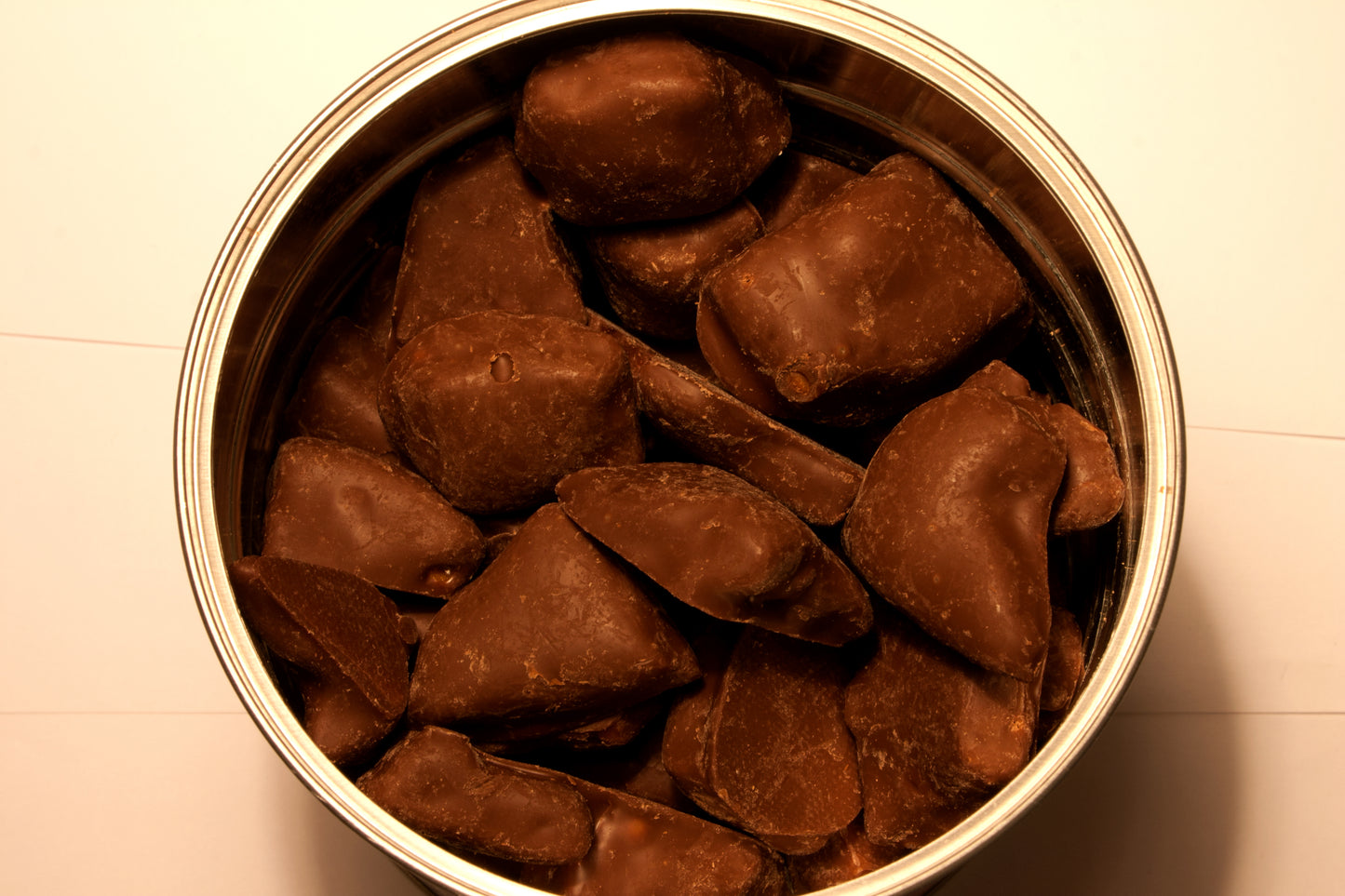 Southern Yum® Pecan Brittle, Dark Chocolate, 11 oz. Scrumptious, Buttery Brittle. Handmade in small batches with North Carolina Pecans.