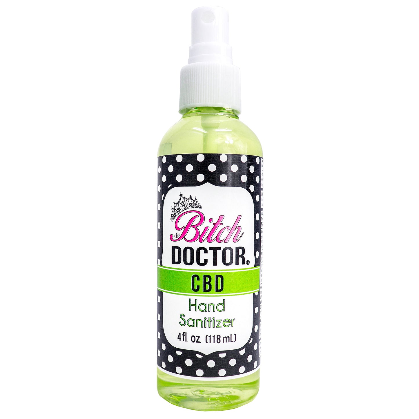 The Bitch Doctor Hand Sanitizer. 4 oz. Spray Bottle