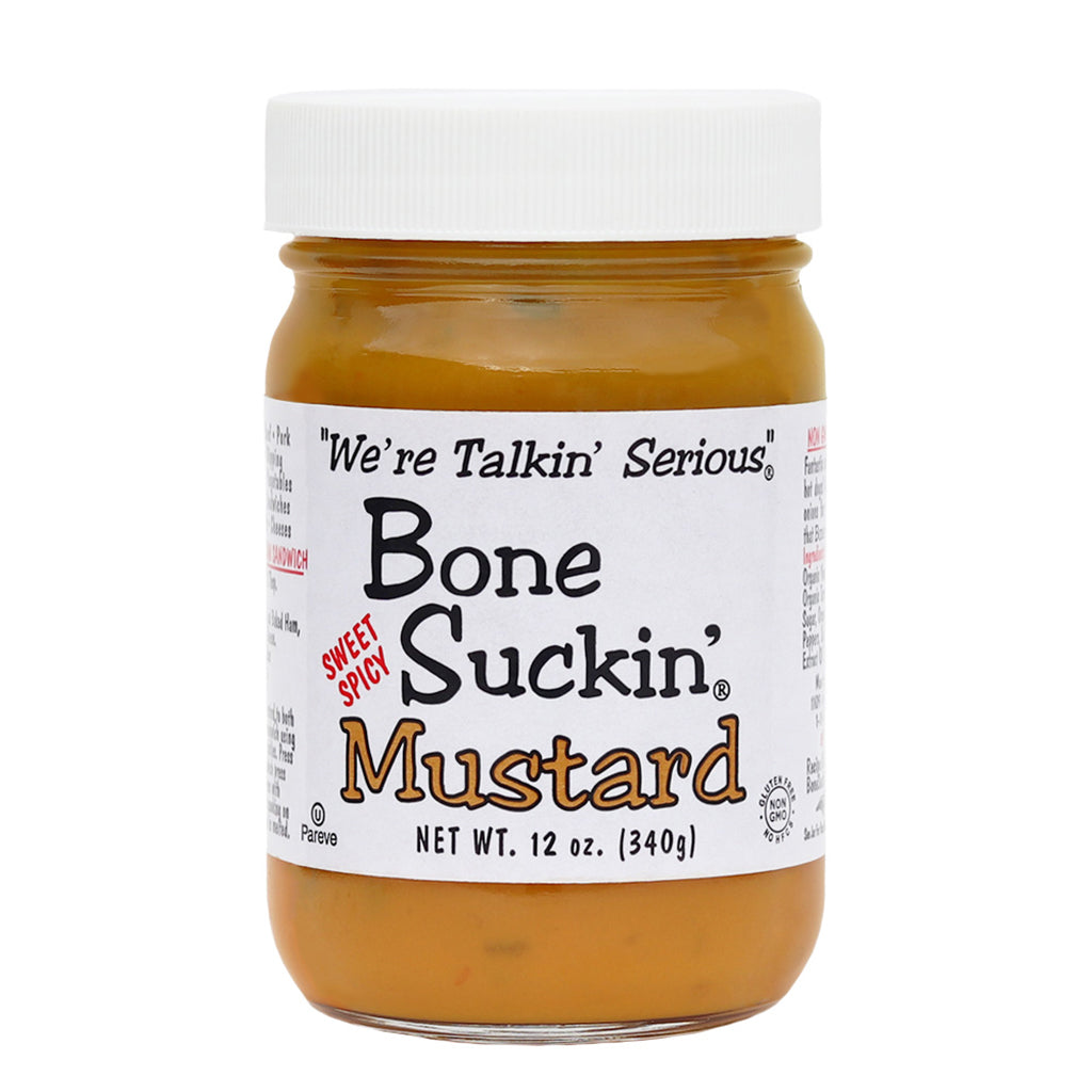 Bone Suckin' Sweet Spicy Mustard, 12 oz. Jar
