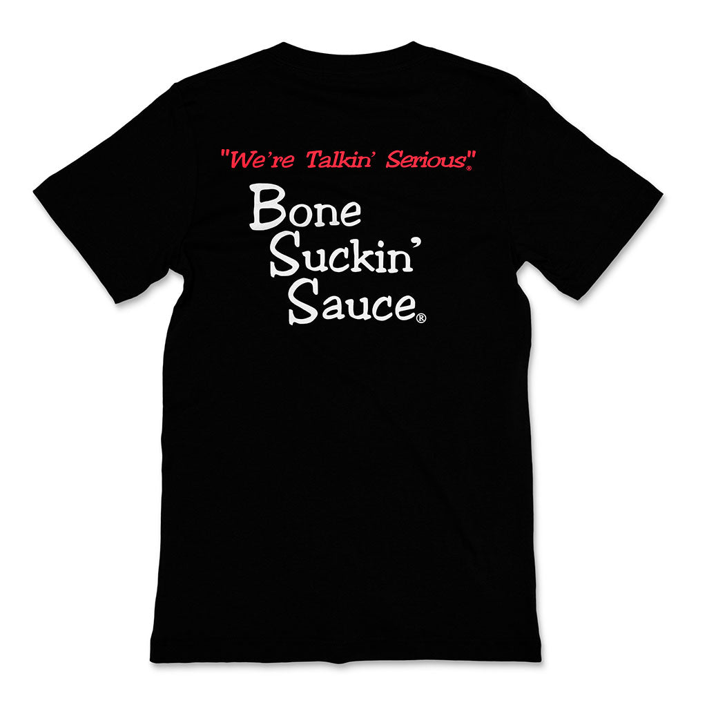 Bone Suckin' Sauce® T Shirt, Black, Youth