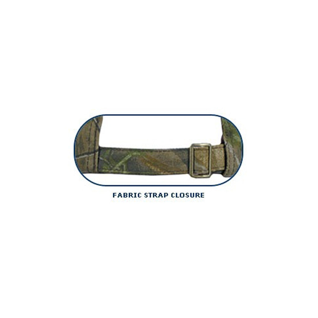 Bone Suckin' Sauce® Camo Hat Fabric Strap enclosure