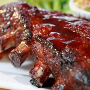 Bone Suckin’® Hot Seasoning & Rub, 5.8 oz. Pork Ribs
