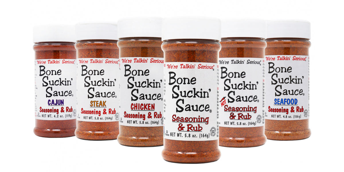 Bone Suckin'® Seasoning & Rub Variety, 6 Pack