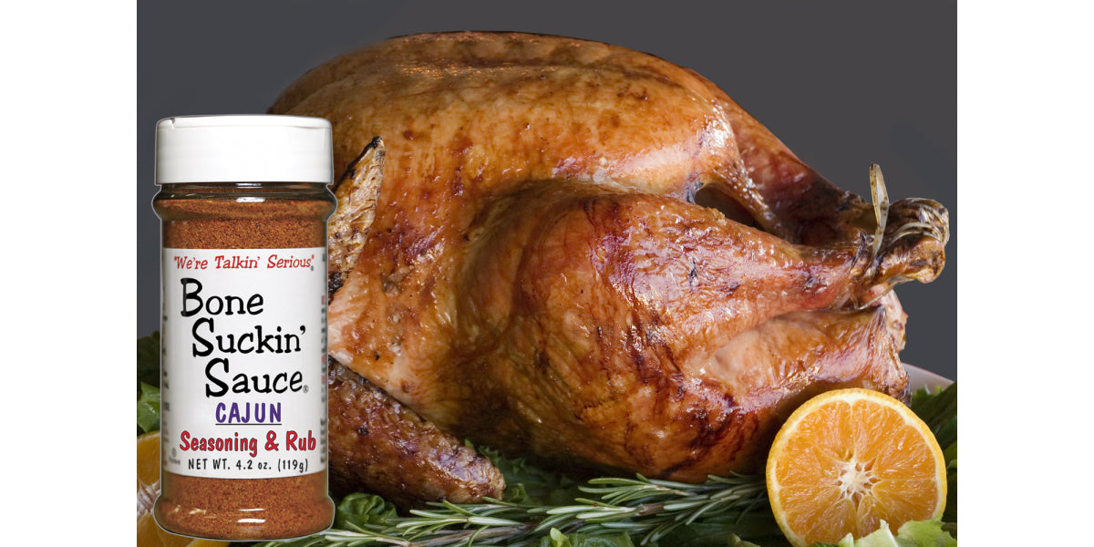 Bone Suckin’® Cajun Seasoning & Rub, Turkey