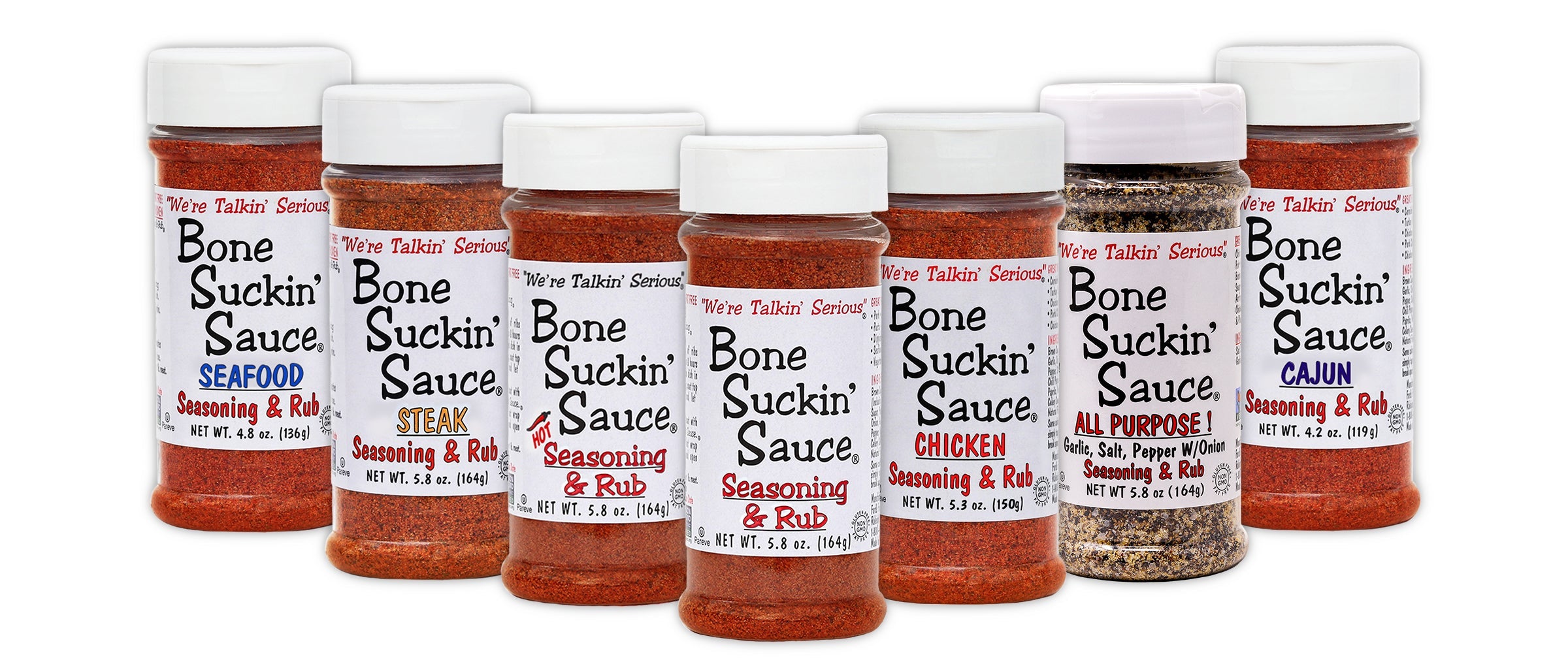 Bone Suckin'® Seasoning & Rubs – Ford's Gourmet Foods