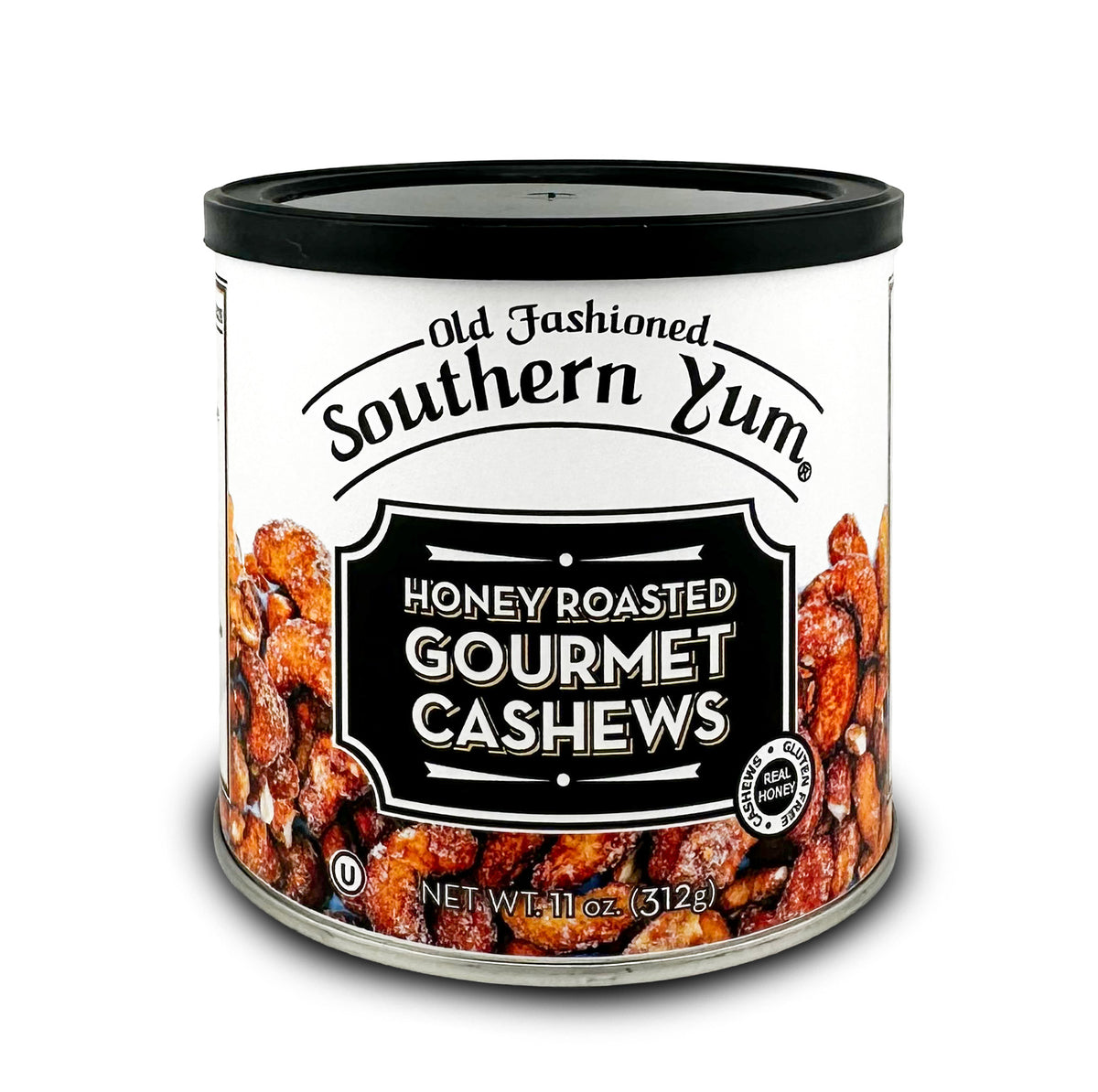 Southern Yum® Honey Roasted Gourmet Cashews - 11 oz.