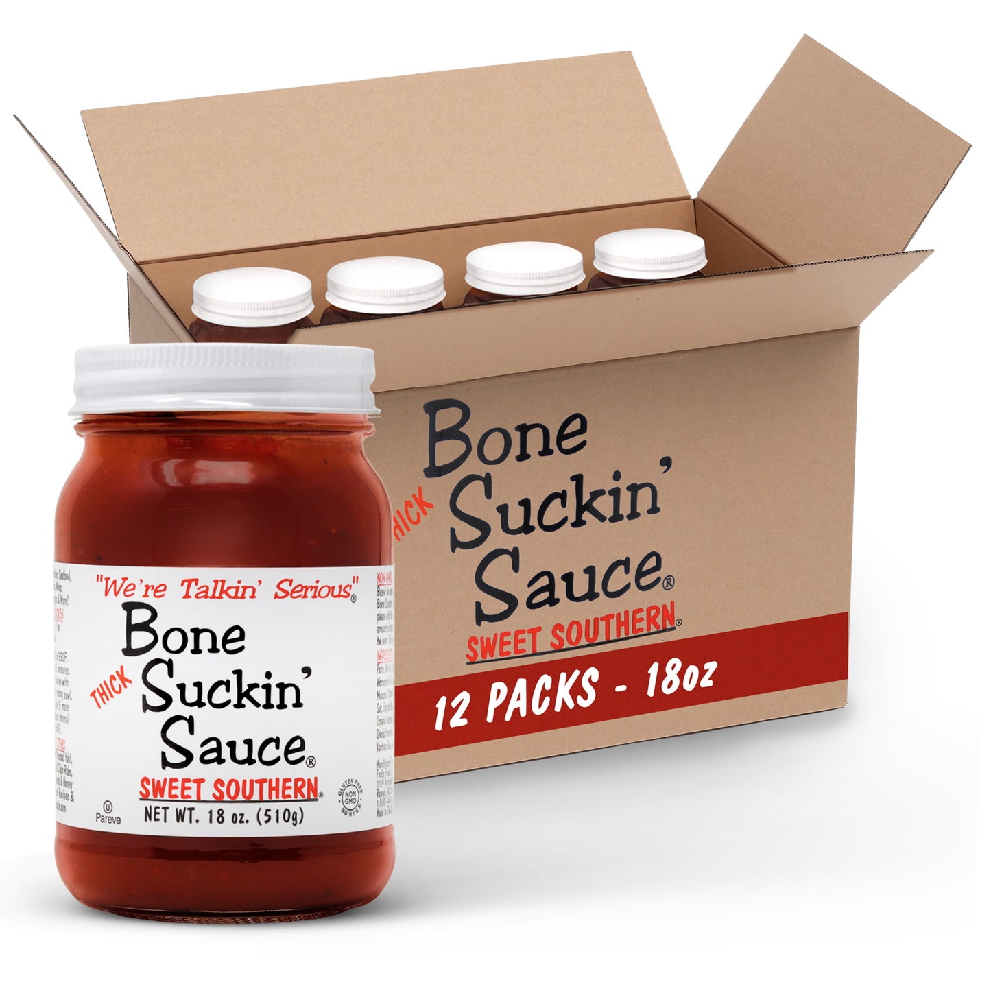 Bone Suckin' Sauce®, Thick Sweet Southern®, 12 pack