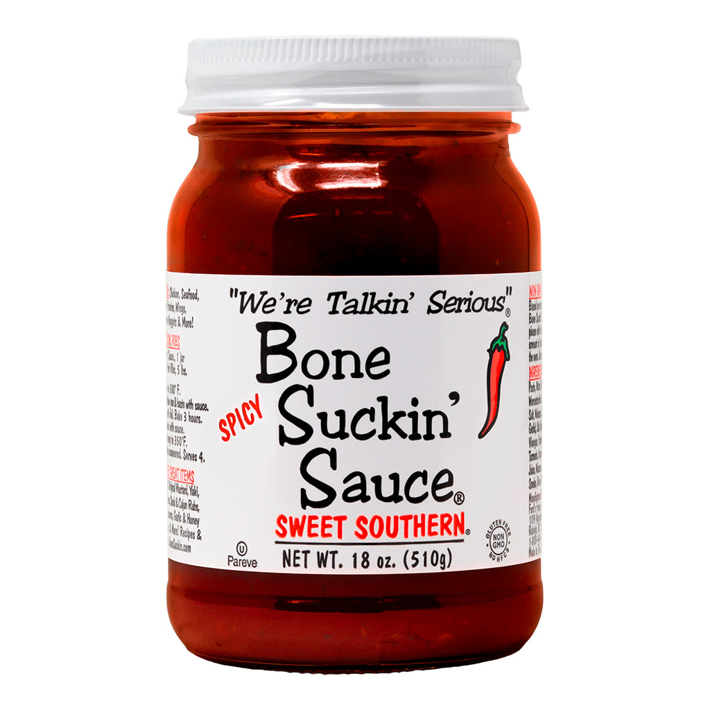 Bone Suckin' Sauce Spicy Sweet Southern, 18 oz.