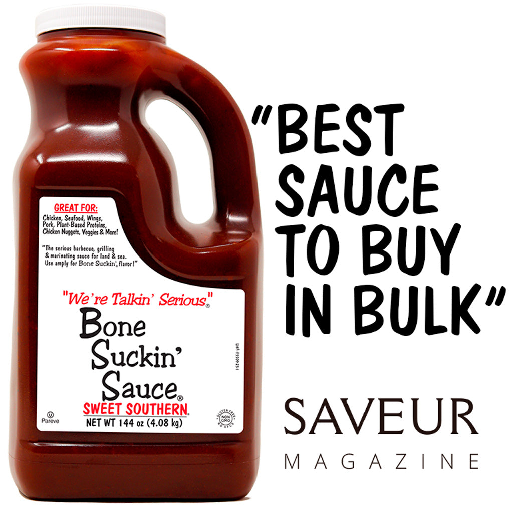 Bone Suckin' Sauce® 144 oz., Best Sauce To Buy In Bulk - Saveur Magazine