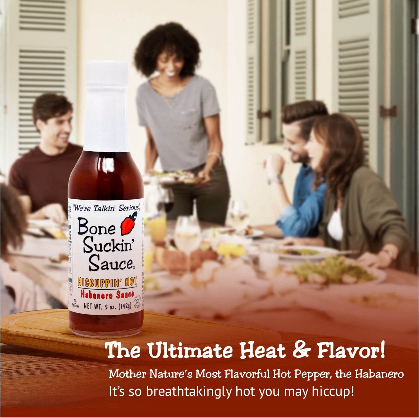 The Ultimate Heat & Flavor! Mother Nature's Most Flavorful Hot Pepper, the Habanero - It's so breathtakingly hot you may hiccup!