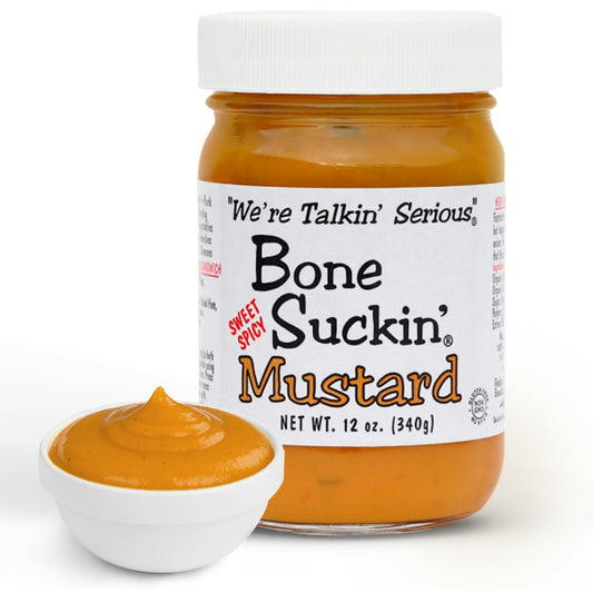 Bone Suckin Sweet Spicy Mustard, 12 oz.