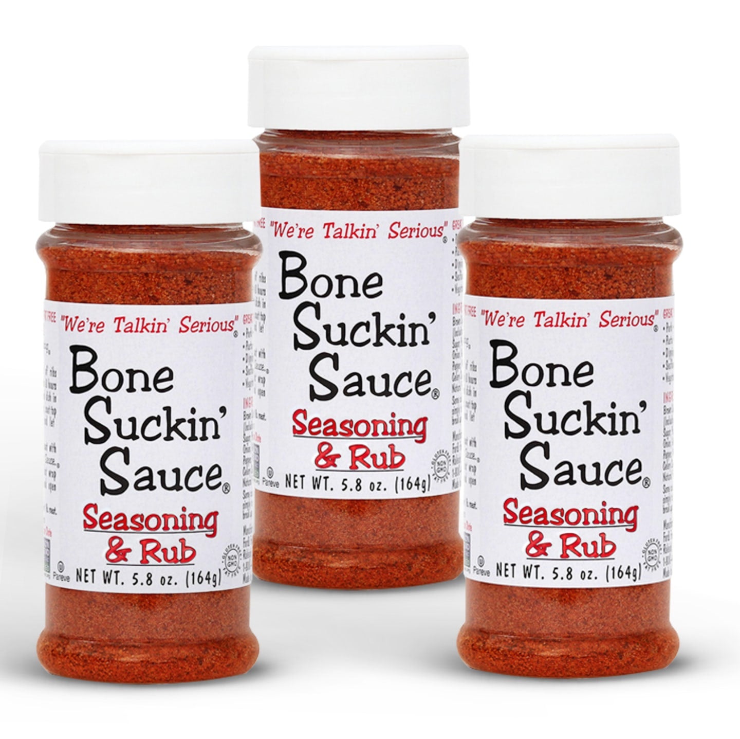 Bone Suckin’® Seasoning & Rub, 5.8 oz. 3 pack