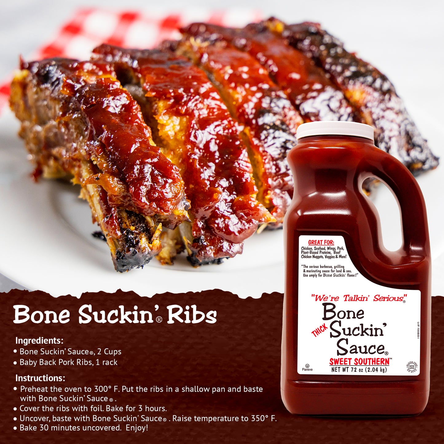 Bone Suckin' Ribs Recipe