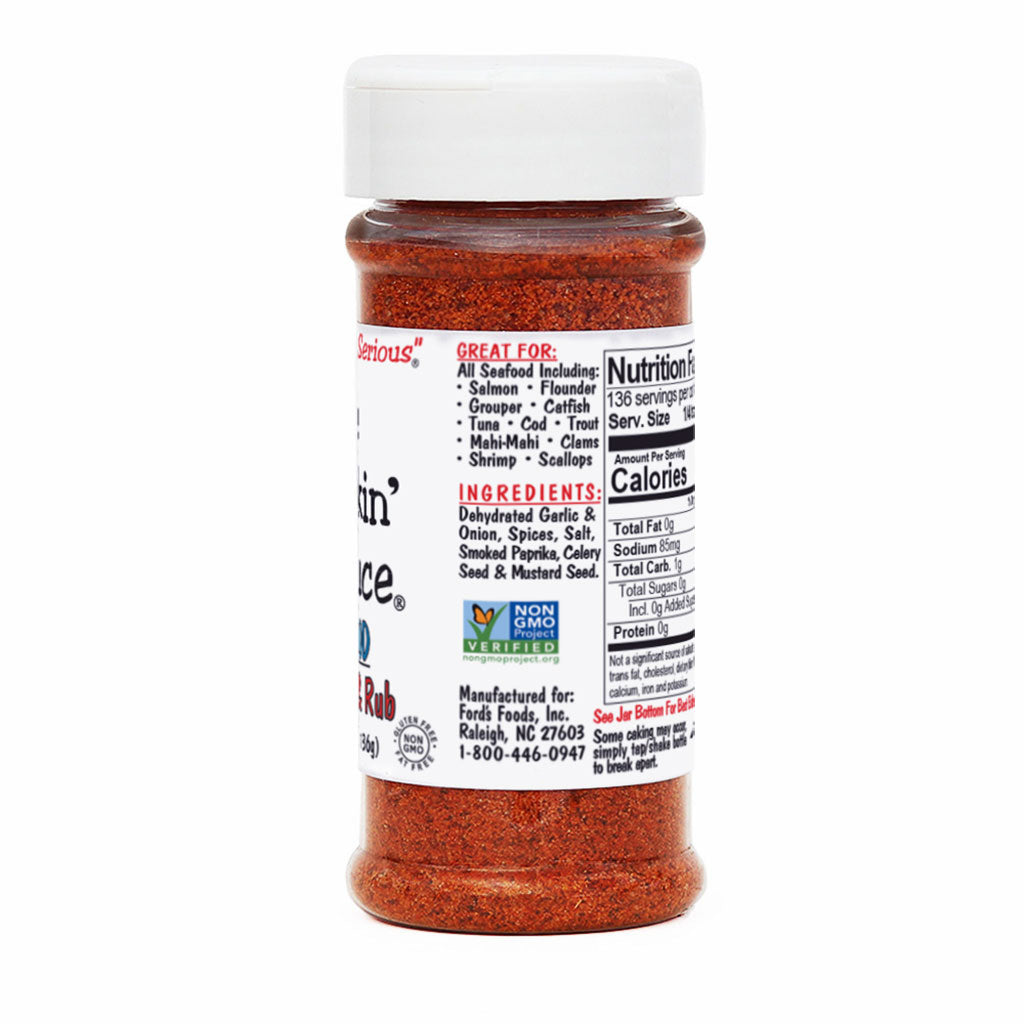 Bone Suckin' Sauce® Seafood Seasoning & Rub, 4.8 Oz -  Bottle