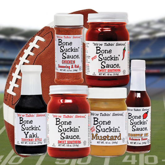 The Big Game Gift Box: Ace the Big Game with Bone Suckin' Sauces & Seasonings