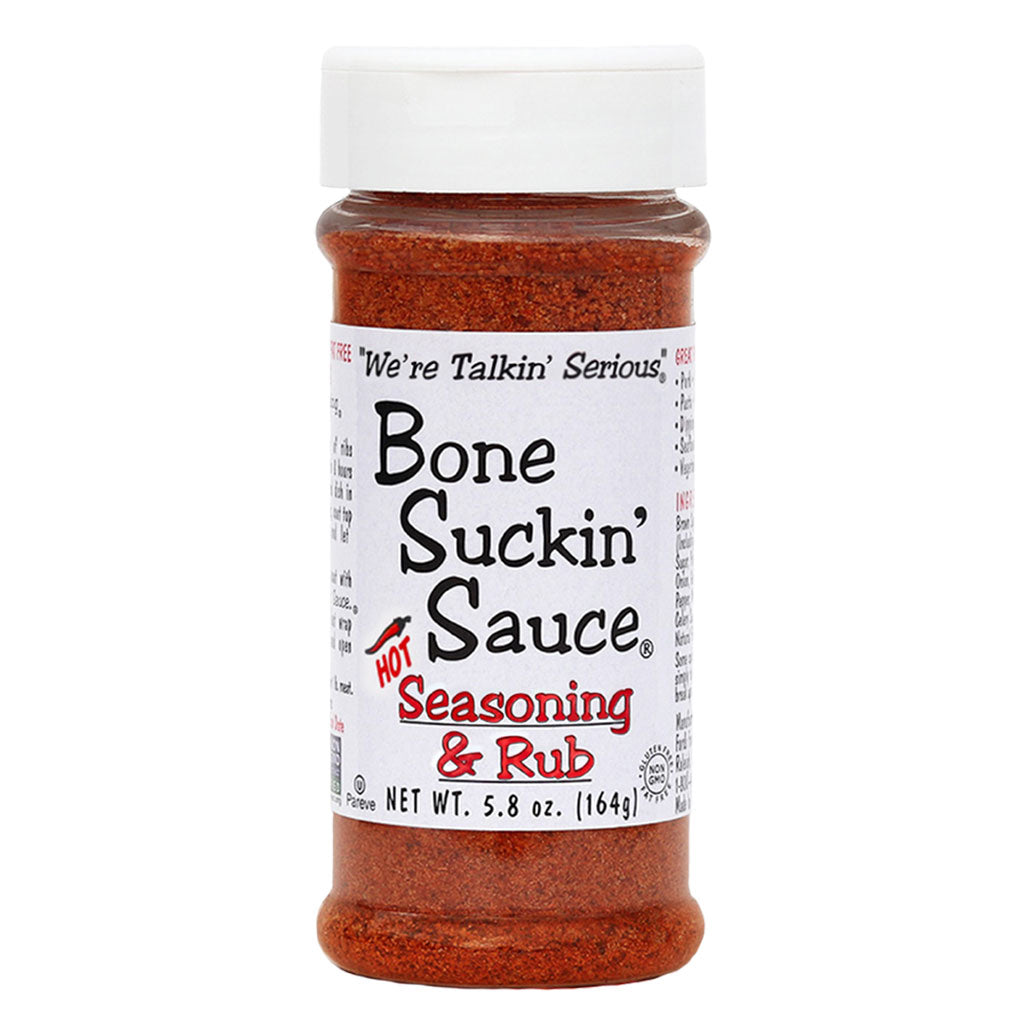 Bone Suckin' HOT Seasoning & Rub 5.8 oz