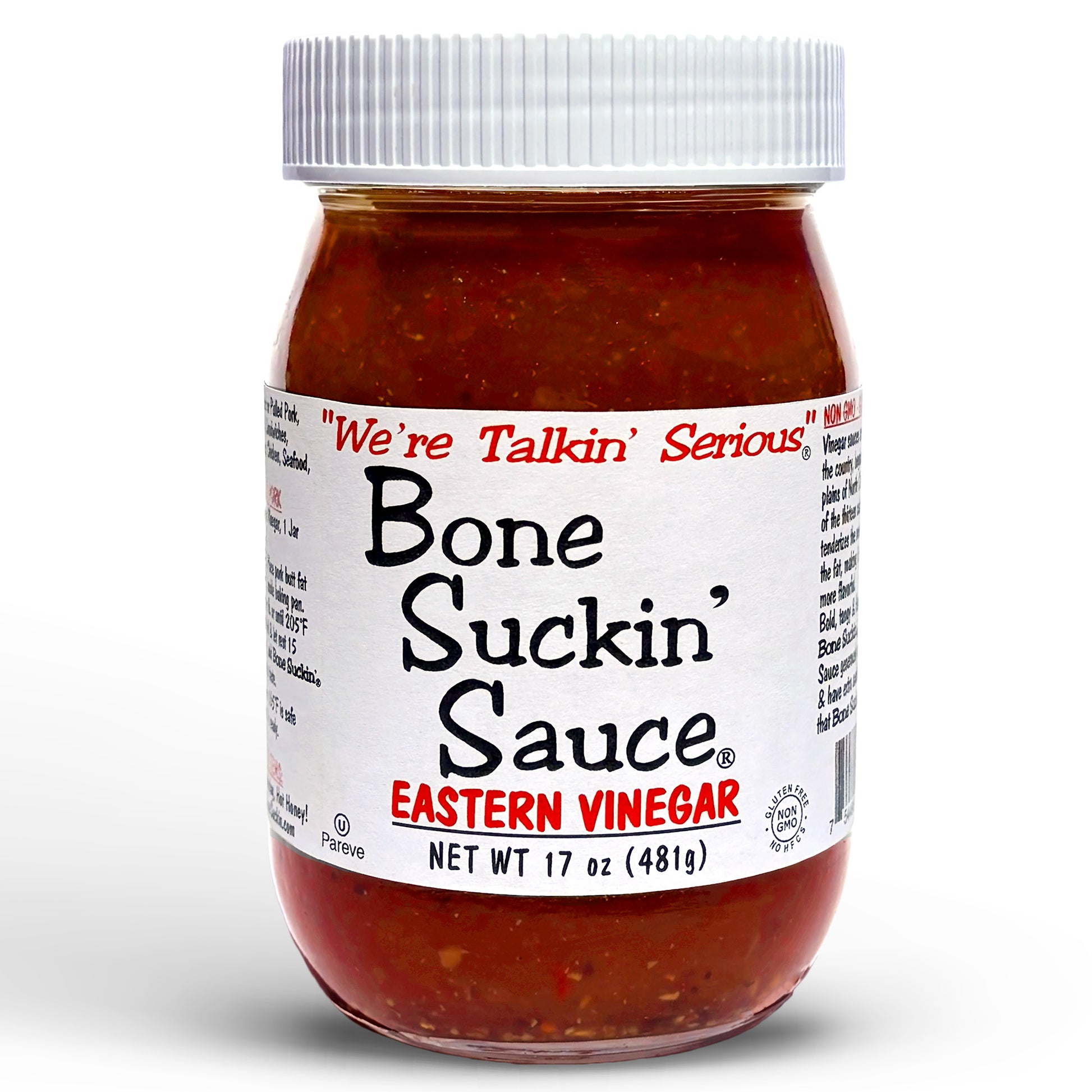 Bone Suckin' Sauce Eastern Vinegar 17 oz. Jar
