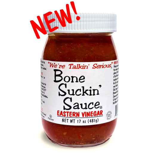 Bone Suckin' Sauce Eastern Vinegar Jar - NEW
