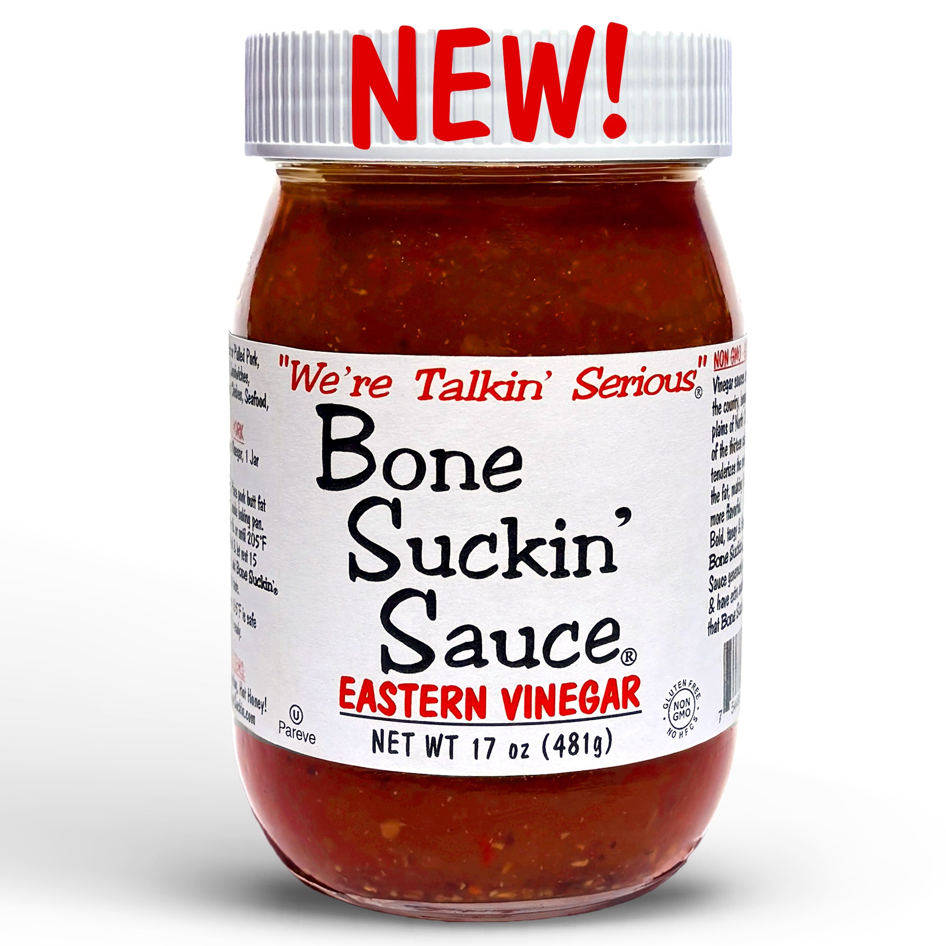 Bone Suckin' Sauce Eastern Vinegar 17oz - NEW!