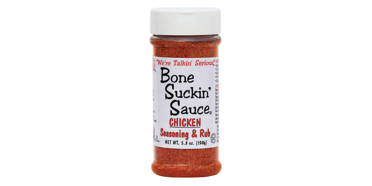 Bone Suckin'® Seasoning & Rub 6 Pack: Cajun, Original, Hot, Chicken, Steak & Seafood. NON GMO, GLUTEN FREE, FAT FREE, KOSHER, NO MSG