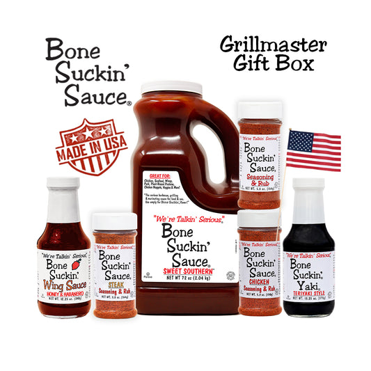 Bone Suckin'® Grillmaster Box: The Ultimate Grilling Gift Set