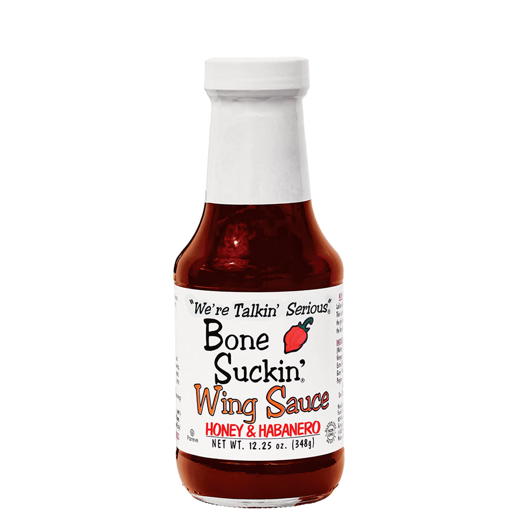 Bone Suckin' Wing Sauce Honey & Habanero 12.25 oz.