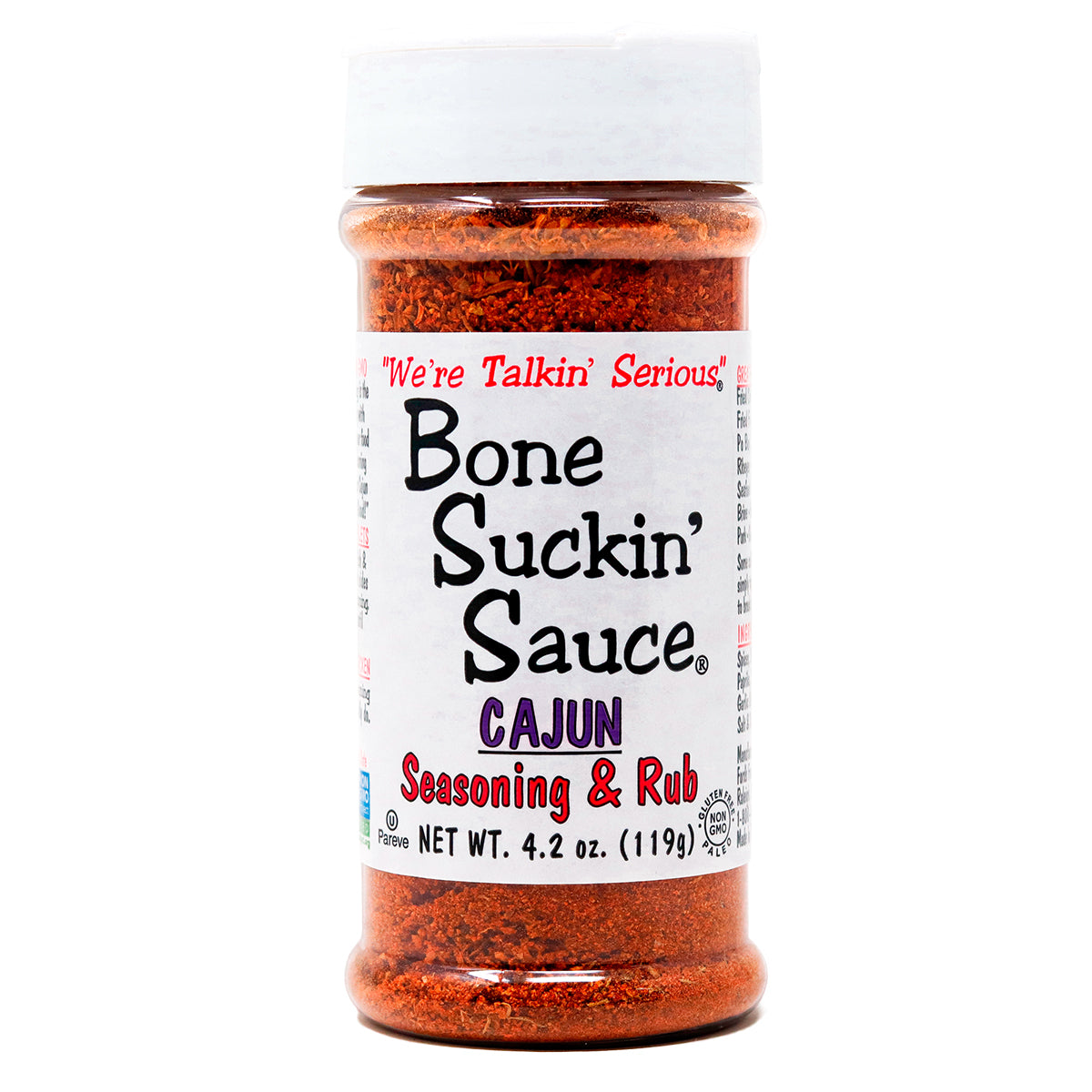 Bone Suckin’® Cajun Seasoning & Rub, 4.2 oz.