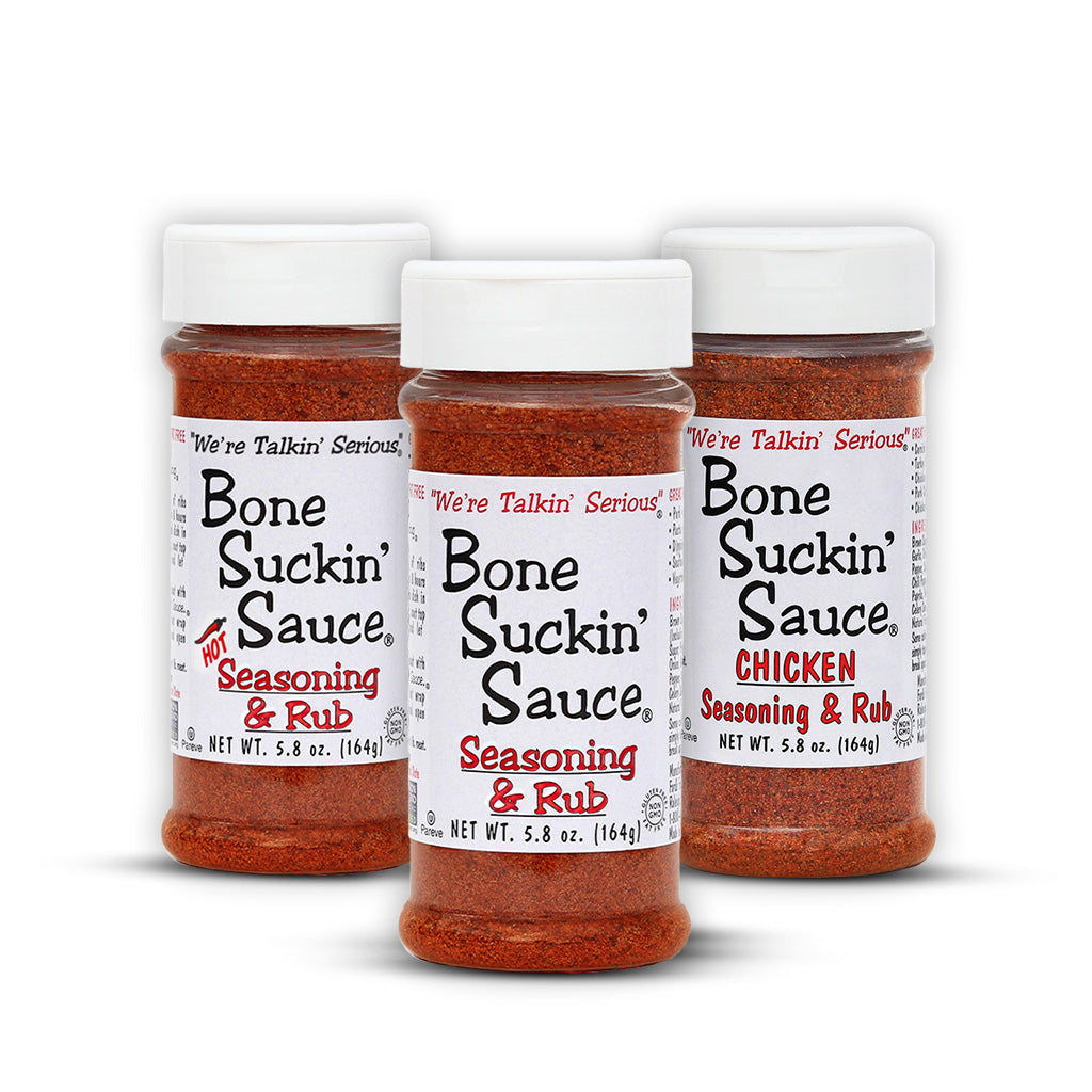 Bone Suckin'® Seasonings & Rub Variety, 3 Pack