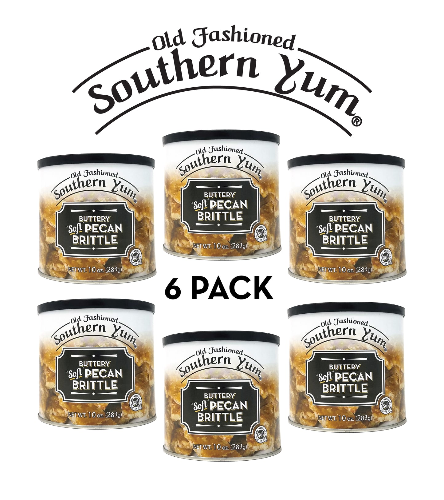 Southern Yum Pecan Brittle 6 Pack