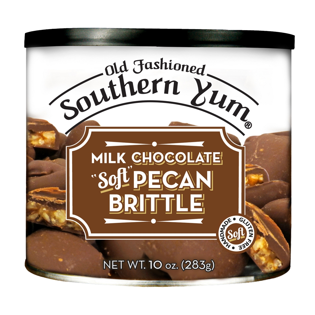 Southern Yum® Pecan Brittle, Milk Chocolate, 10 oz.