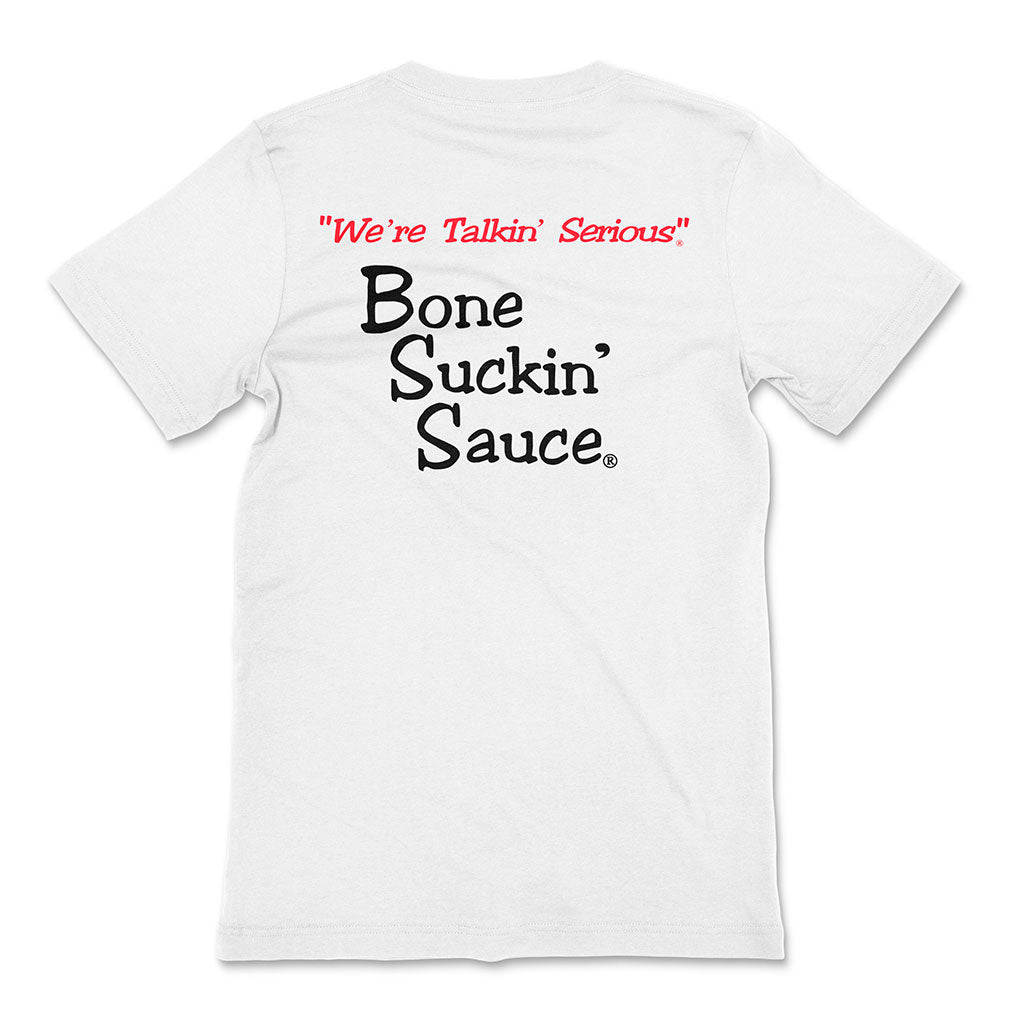 Bone Suckin' Sauce® T Shirt, White