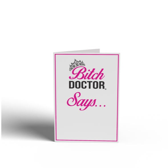 Bitch Doctor Various greeting cards.