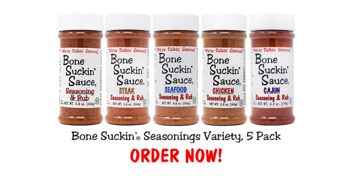 Bone Suckin'® Seasonings & Rub Variety, 5