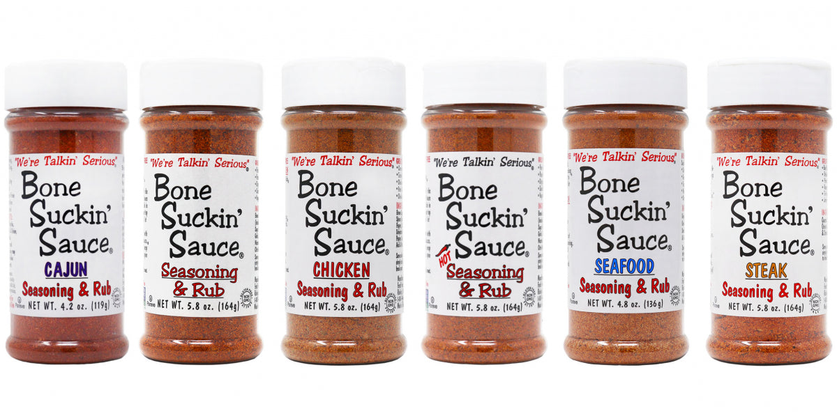 Bone Suckin'® Seasoning & Rub Variety, 6 Pack