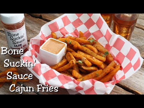 Bone Suckin' Sauce Cajun Fries recipe via YouTube.