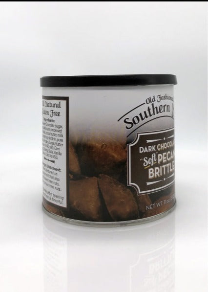 Southern Yum® Pecan Brittle, Dark Chocolate side label